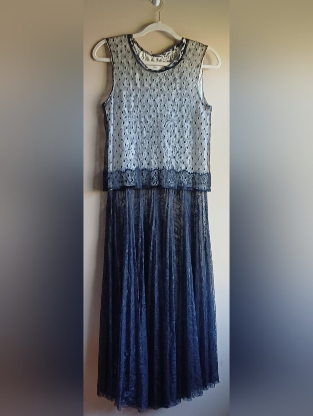 LOYD/FORD Palm Springs Luxury Dress In Black & Cream Sz2